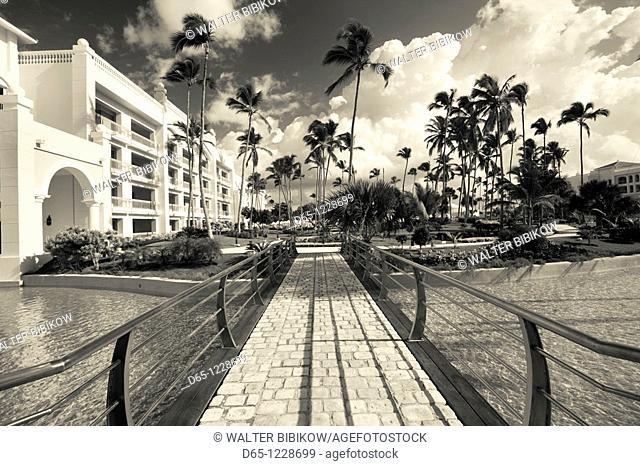 Dominican Republic, Punta Cana Region, Bavaro, Iberostar Grand Hotel, exterior view