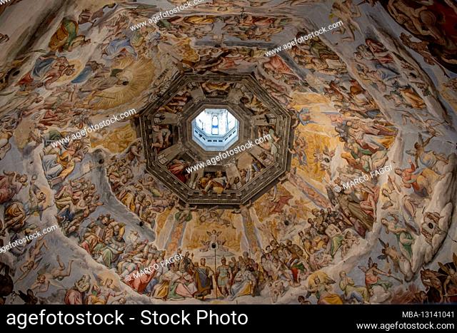 Inside of the dome, Santa Maria del Fiore Cathedral, Florence