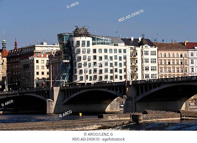Dancing House Ginger and Fred Prague Czechia architect Frank O. Gehry
