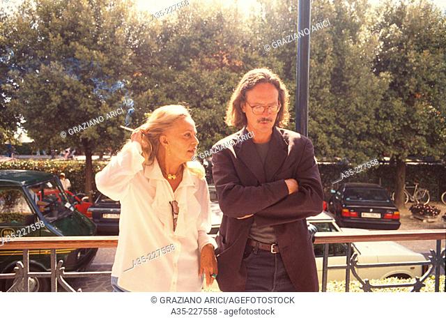 Jeanne Moreau and Peter Handke