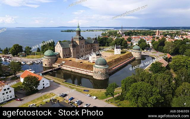 Vadstena Castle is a castle building built as a defense facility by King Gustav Vasa in the 16th century in Vadstena in Vadstena Municipality