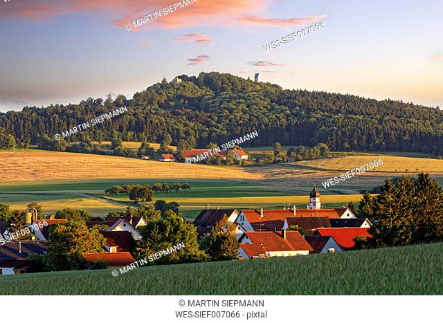 Germany, Baden-Wuerttemberg, Swabia, Upper Swabia, Dietelhofen