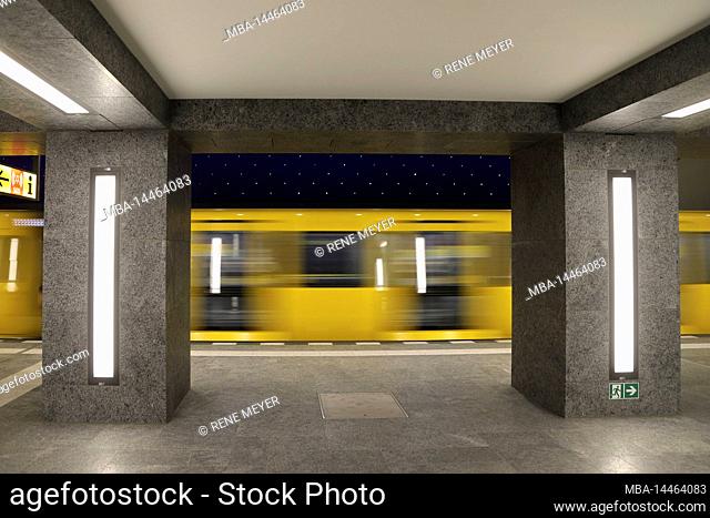 Germany, Berlin Mitte, Museum Island subway station