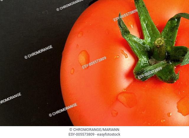 big tomato close up