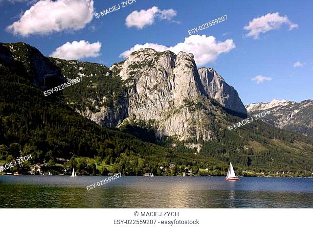 Austria Grundlsee panorama