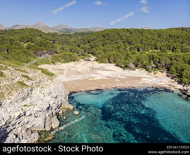 Cala Matzoc, Arta, Mallorca, Balearic Islands, Spain