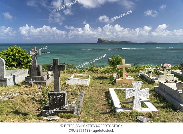 Cap Malheureux Cemetery, Riviere du Rempart, Mauritius, Africa