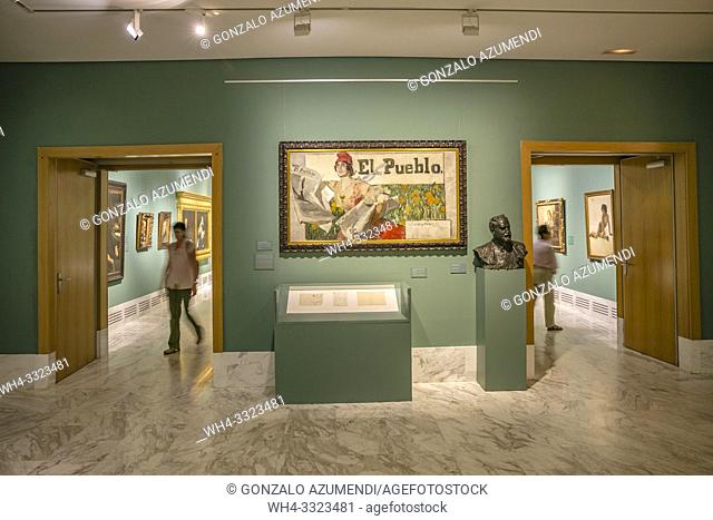 Joaquin Sorolla Bastida Room (1863-1923). Museum of Fine Arts. Valencia. Comunidad Valenciana. Spain