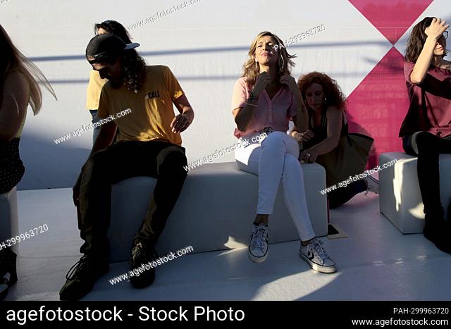 Madrid, Spain, 08.07.2022.- Yolanda Díaz, second vice president of the current Spanish coalition government, presents ""Sumar"" as a citizen movement that seeks...