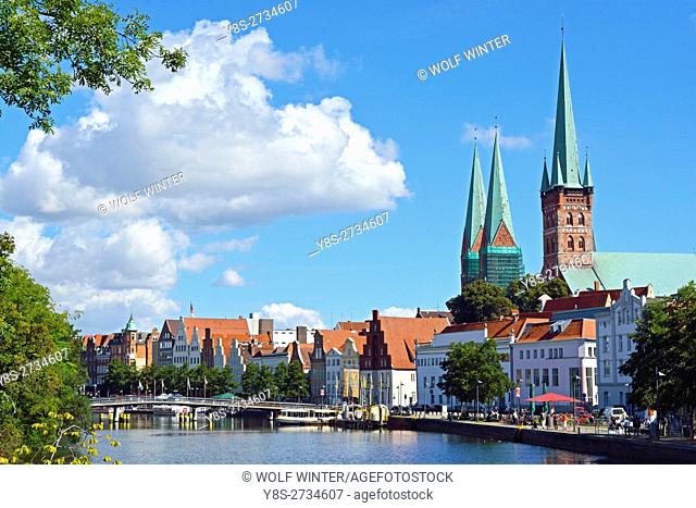At the Bay of Luebeck. One of the most popular vacation regions in the north of Germany. . Hanseatic City of Luebeck, Schleswig-Holstein