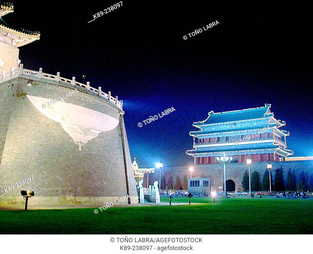 Qianmen Gate. Beijing. China