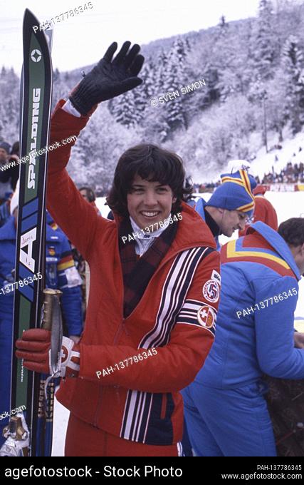 Doris de Agostini autografo MAPPA ORIGINALE FIRMATO skialpin a 197733 