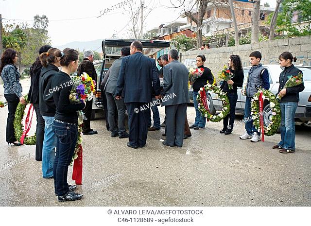 Funeral. Vlore. Albania