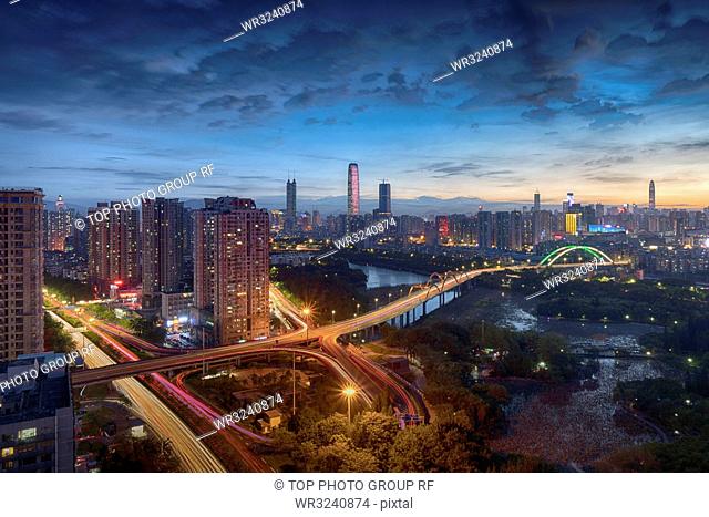 cityscape of Shenzhen