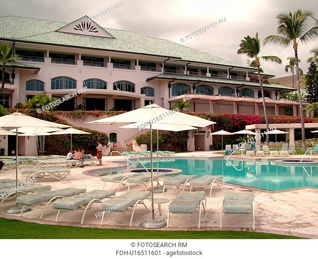 Lanai, HI, Hawaii, Hulopoe Bay, Manele Bay Hotel