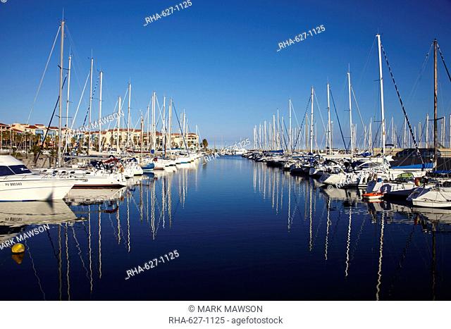 Argeles Port, Argeles sur Mer, Cote Vermeille, Languedoc Roussillon, France, Europe