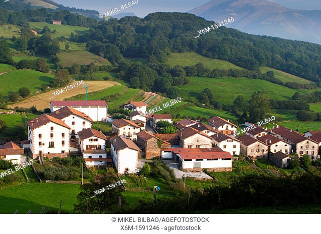 Amaiur village  Baztan valley  Navarre, Spain