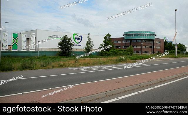 25 May 2020, Netherlands, Groenlo: View of parts of the premises of the food manufacturer Vion in Groenlo, the Netherlands