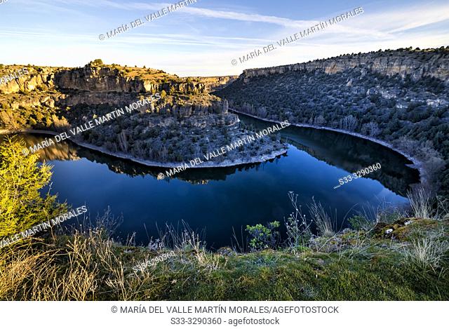 River Duraton. Segovia. Spain. Europe