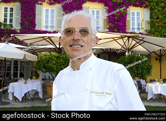 Grasse, France - Juin 26, 2022: 37th edition of the Gastronomy Festival at the Bastide Saint Antoine from GROUPE V&G MAGAZINES with French Chef Jacques Chibois