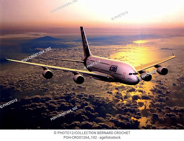 Project for a European Airbus A-380 large-capacity (480-650 passengers) commercial plane