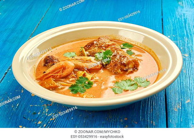 Jamaican Mackerel Run Down, stew dish in Jamaican cuisine and Tobago cuisine