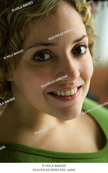 Portrait of a woman smiling