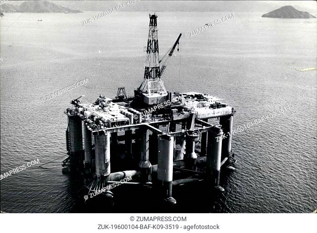 1968 - Japan Drills For Off Shore Oil. Equipped with the world's largest oil drilling platform, Japan has entered the off-shore oil prospecting business with...