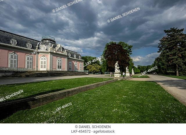 Schloss Benrath Benrath Palace, Duesseldorf, North Rhine-Westphalia, Germany