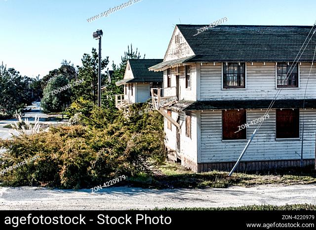 Abandoned Fort Ord Army Post in Monterey, California