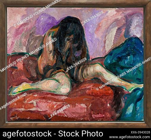 Weeping Nude by Edvard Munch