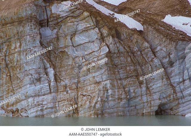Terminus of Cavell Glacier, Jasper N.P., Alberta, Canada