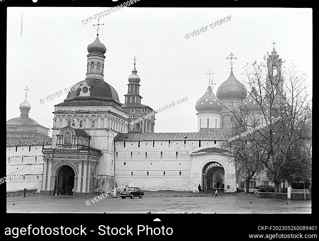 ***OCTOBER 1, 1971 FILE PHOTO***Zagorsk, (Sergiyev Posad), religious center of the Moscow Region, its first monastery was founded in 1337
