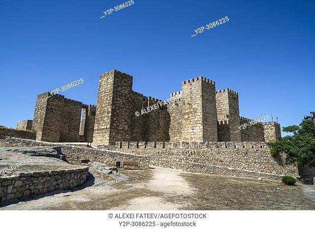 Castle of Trujillo (Castillo árabe), Extremadura, Spain, built in IX-XII centuries