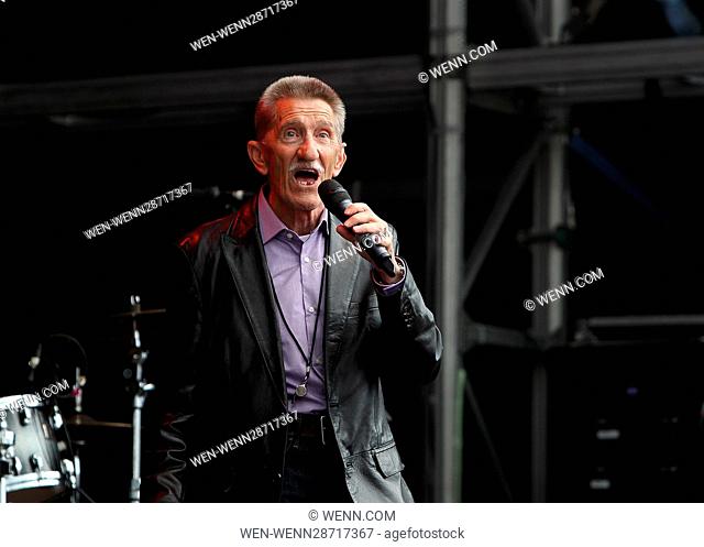 Day Two of Camp Bestival 2016 at Lulworth Castle, East Lulworth in Dorset on Saturday 30th July 2016 (Photos by Ian Bines/WENN) Featuring: the chuckle brothers...