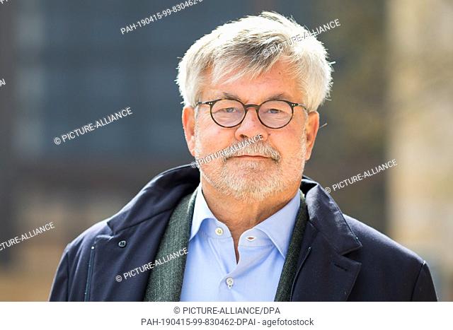 11 April 2019, Lower Saxony, Hannover: Bernd Rathenow, managing director of bauwo Grundstücksgesellschaft mbH, poses for a photo