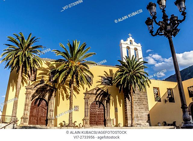 Nuestra Senora de los Angeles Church, Garachico, Tenerife, Canary Islands, Spain