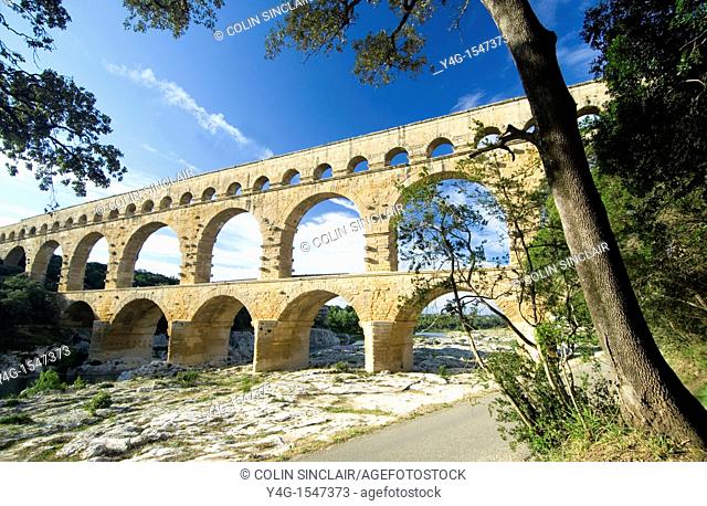 Pont du Gard, Nimes, Provence, South of France