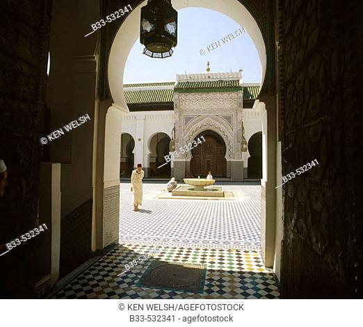 Al Qarawiyyin Mosque. Fes. Morocco