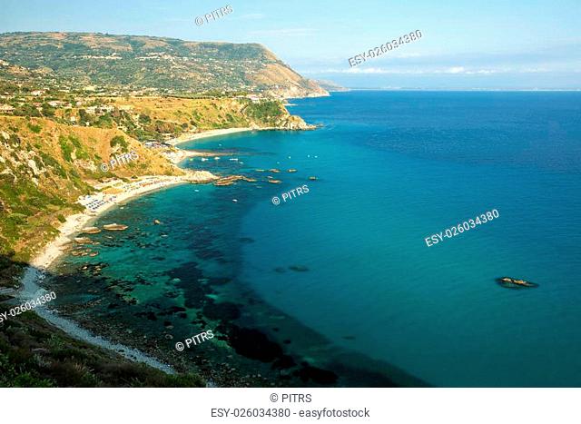 Coast near the town of Capo Vaticano region Calabria - Italy