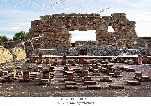Ruins of the baths, Wroxeter Roman City, Shropshire, c2000-c2017. Artist: Peter Williams