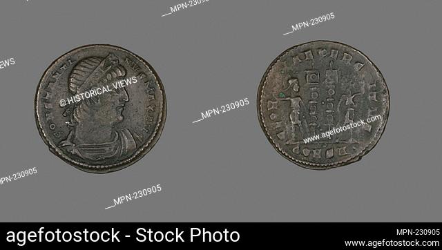 Coin Portraying Emperor Constantine I - AD 333/335 - Roman, minted in Constantinople - Artist: Ancient Roman, Origin: Roman Empire, Date: 333 AD–335 AD