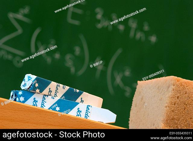 school, chalk, mathematics