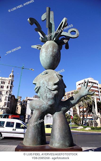 Sculpture of the City of Alicante, Spain