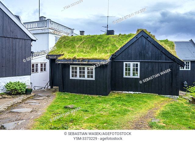 Tinganes, Tórshavn old town, Streymoy, Faroe Islands, Denmark, Europe