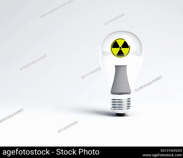 Nuclear light bulb