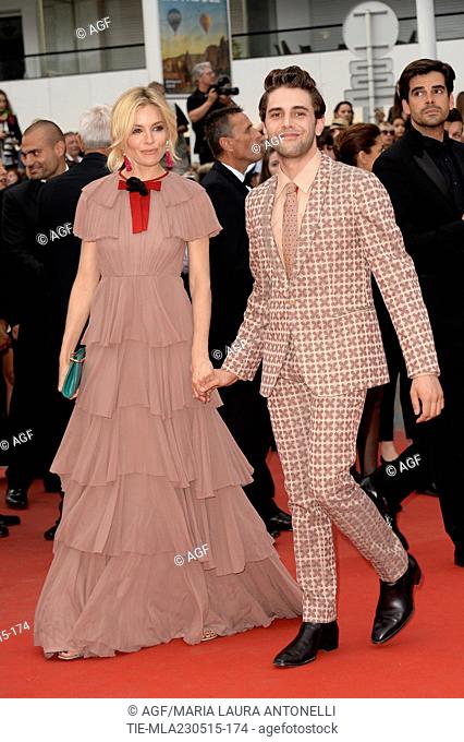 Sienna Miller, Xavier Dolan during the Macbeth premiere, 68° Cannes Film Festival 23/05/2015