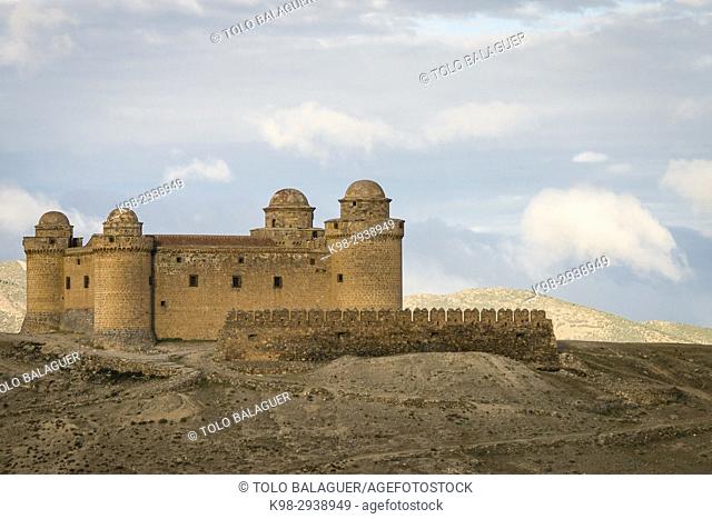 castillo de La Calahorra, marquesado del Cenete, municipio de La Calahorra, provincia de Granada, comunidad autónoma de Andalucía, Spain