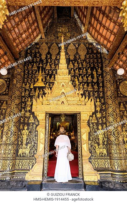 Laos, Province of Luang Prabang, Luang Prabang, listed as World Heritage by UNESCO, Vat Xieng Thong temple