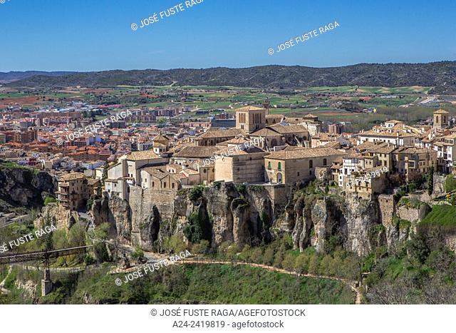 Spain , Cuenca City (W. H. ) , the hanging houses